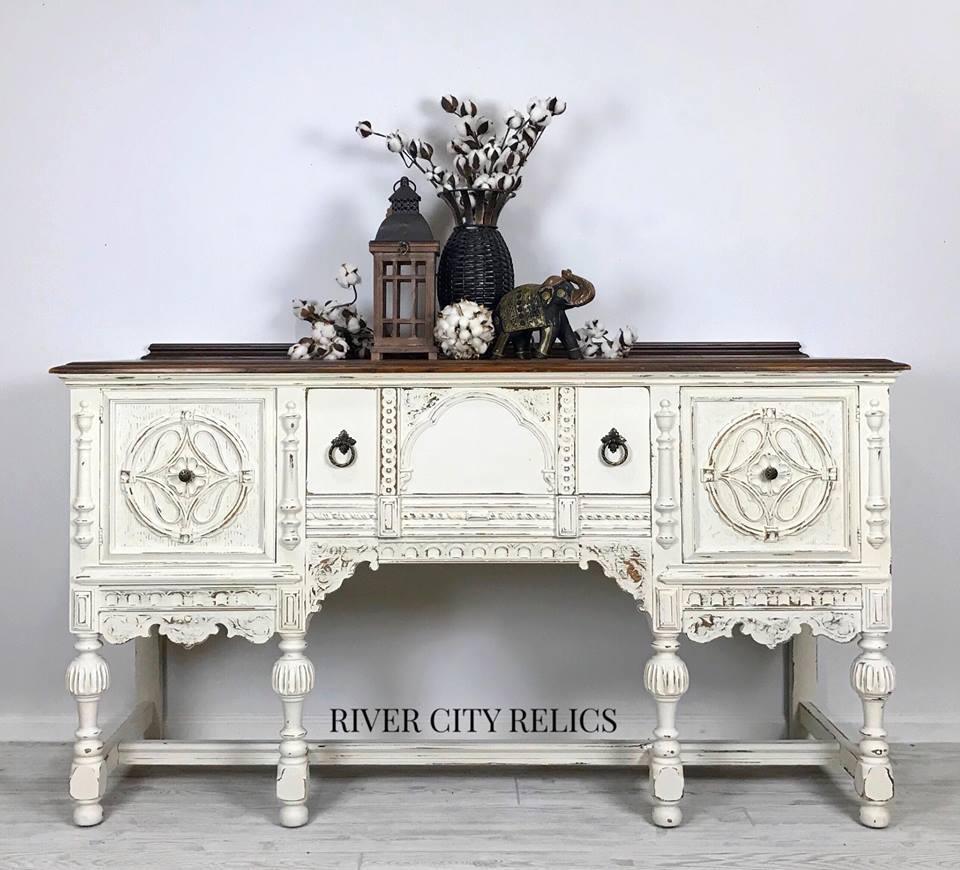 Drop Cloth | Linen Off White | Chalk Mineral Paint | Dixie Belle Paint | 118ml, 236ml, 473ml, 946ml - Image 3