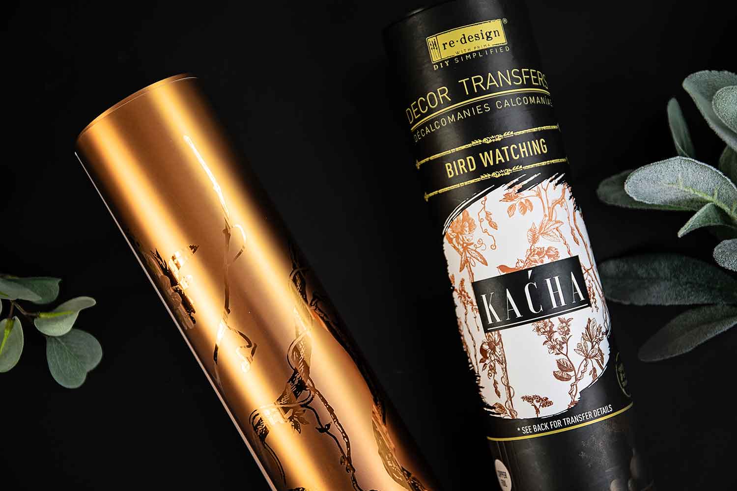 BIRD WATCHING | Kacha Copper Foil | Decor Transfers | Redeisgn with Prima | 18" X 24" - Image 4