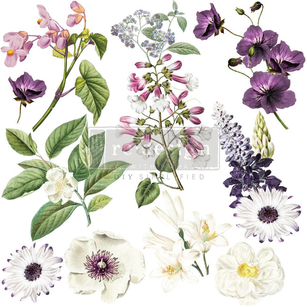 MAJESTIC BLOOMS | Maxi Transfer | Redesign with Prima | 12" X 12" - Image 4