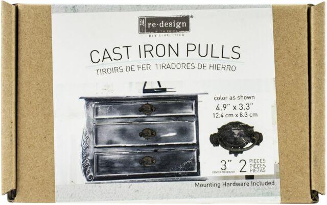 Hardware | ReDesign Prima | CAST IRON DRAWER PULL / HANDLE | set of 2 - Image 3